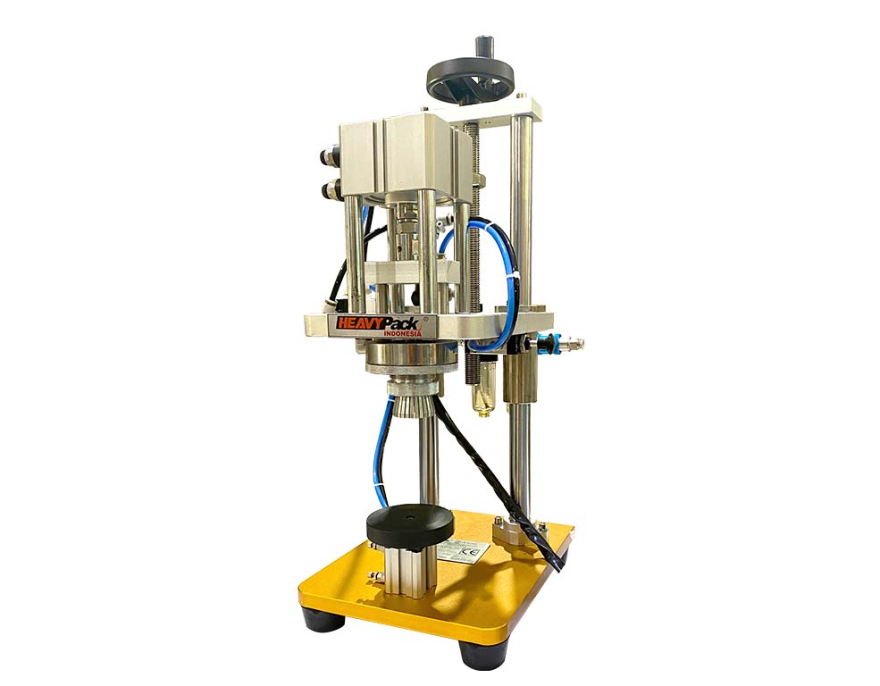 Mesin Capping Penutup Botol Kaca / Mika / Plastik Semi-Automatic