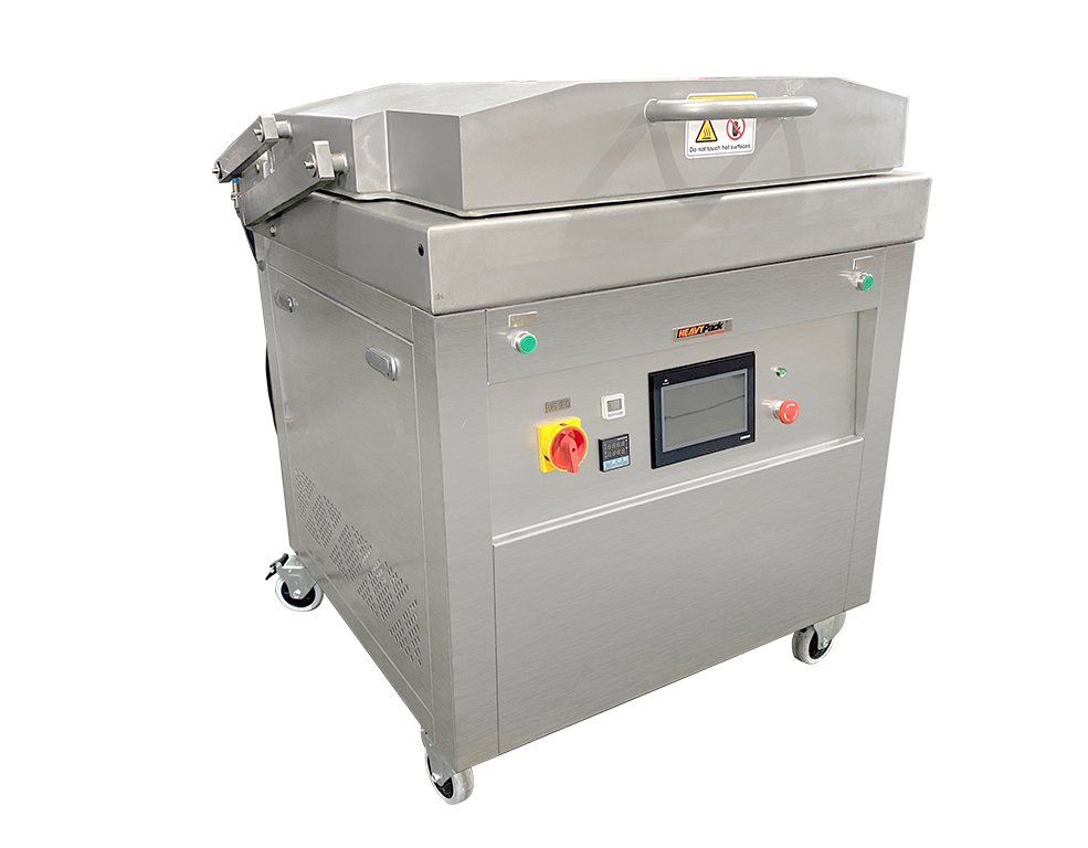 Mesin Kemasan Vacuum Press Skin Tray Pengemas Ikan / Ayam / Sosis / Bakso/ Daging Mentah / Daging Potong / Daging Slicer / Daging Grill