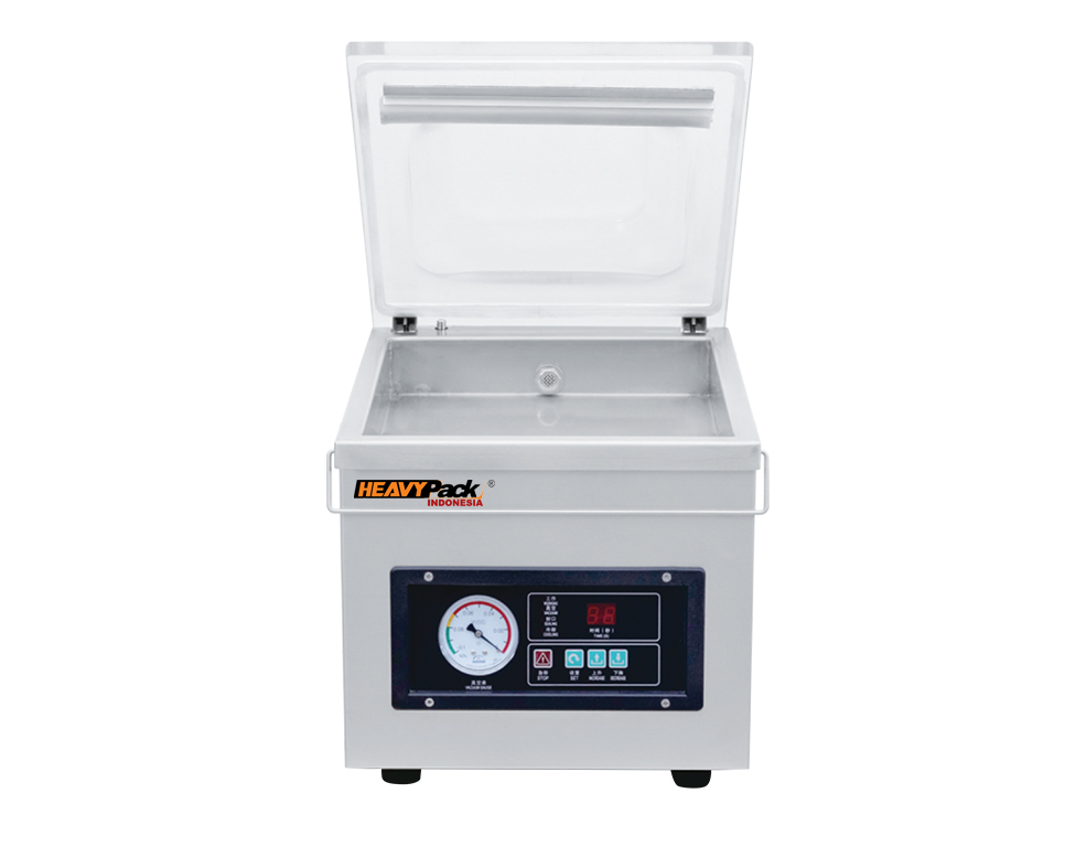 Mesin Vacuum Penyedot Udara Dalam Kemasan Atau Kedap Udara Untuk Pengemas Ikan / Kacang / Popcorn / Biji Kopi / Kacang / Buah
