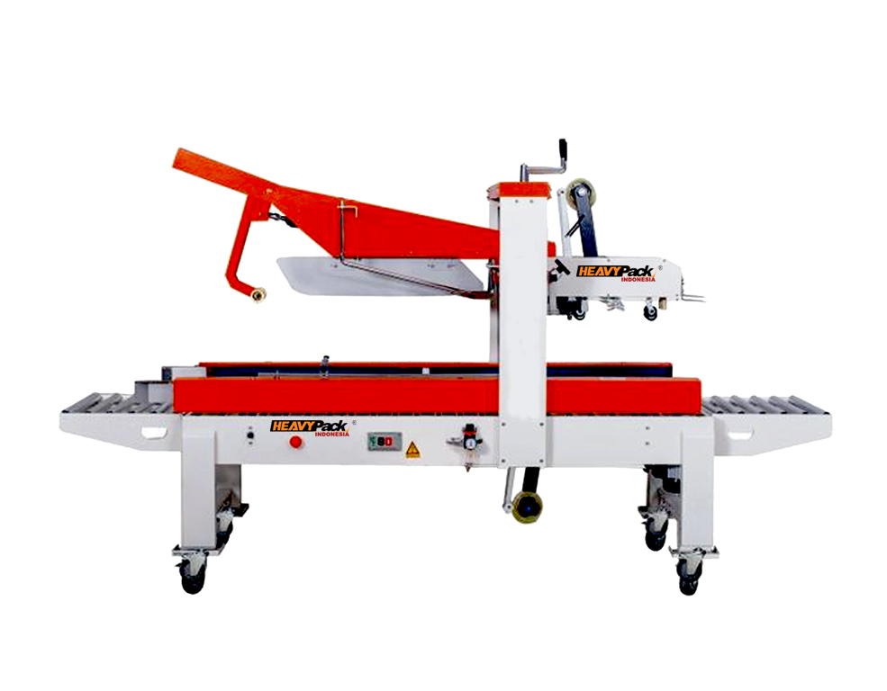 Mesin Carton Sealer Semi-Otomatis Pengemas Kardus dengan Lakban FXJ-5050Z